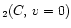 $_2(C,\, v = 0)$