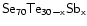 $\mathsf{Se_{70}Te_{30-x}Sb_x}$