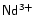 $\mathsf{Nd^{3+}}$