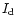 $I_{\rm d}$