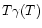 $T\gamma(T)$